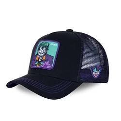 Capslab Joker DC Batman Black Purple Trucker Cap - One-Size von Capslab