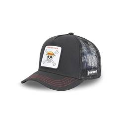 Capslab Straw Hat Crew One Piece black Trucker Cap - One-Size von Capslab