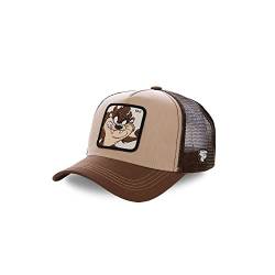 Tracker Kappe Herren Looney Tunes, Cap Herren, Taz, Anti-Schweiss, Kastanie, Einheitsgröße von Capslab