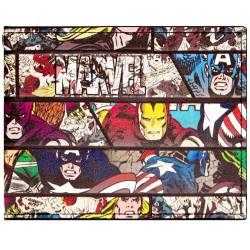 Captain America & Avengers Klassischer Comic-Action Geldbörse/Geldbeutel Bi-Fold ID & Kartenhalter, Mehrfarbig von Captain America