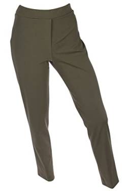 Cara Mia Slim Fit Chino Damen Baumwollmix mit Komfortstretch viele Farben 36-44 Oliv M von Cara Mia