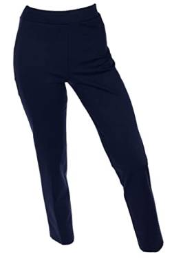 Cara Mia Slim Fit Chino Damen Baumwollmix mit Komfortstretch viele Farben 36-44 dunkelblau XXL von Cara Mia