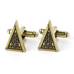 Fantastic Beasts and Where to Find Them - Macusa Logo Cufflink Set von Carat Shop - DONE