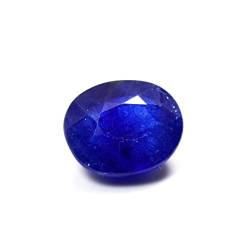CaratYogi Natürlicher blauer Saphir, facettierter Edelstein, 6 Karat, echt, lose zur Schmuckherstellung, AAA-Qualität, Stein, Blauer Saphir von CaratYogi
