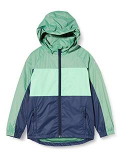 CareTec Atmungsaktive Kinder Regenjacke, Cactus Leaf (2158), 116 von CareTec