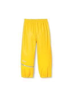 CareTec Jungen Rain Pants - Pu W/O Fleece Regenhose, Yellow (324), 110 EU von CareTec