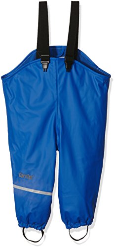 CareTec Kinder Regenlatzhose mit Fleecefutter, Oceanblue (706), 86 von CareTec