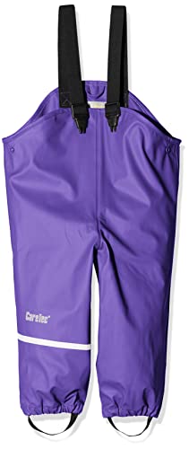 CareTec Kinder Regenlatzhose ungefüttert, Purple (633), 104 von CareTec