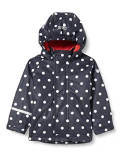 CareTec Regenjacke Kinder mit Fleece Futter, Dark Navy (778), 128 von CareTec