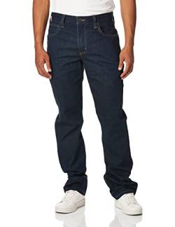 Carhartt, Herren, Rugged Flex® Jeans mit 5 Taschen, gerader Passform und schmal zulaufendem Bein, Erie, W30/L30 von Carhartt