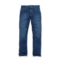 Carhartt, Herren, Rugged Flex® Lockere Jeans mit 5 Taschen, Coldwater, W32/L30 von Carhartt