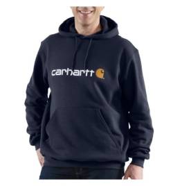 Carhartt, Herren, Weites, mittelschweres Sweatshirt mit Logo-Grafik, Marineblau neu, L von Carhartt