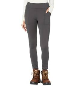 Carhartt Damen Force Fitted Heavyweight Lined Leggings, Oyster Grau, X-Large Hoch von Carhartt