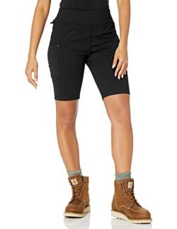 Carhartt Damen Force Fitted Lightweight Utility Shorts, Schwarz, XL von Carhartt