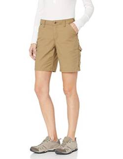 Carhartt Damen Original Fit Crawford Shorts - Beige - 38 von Carhartt