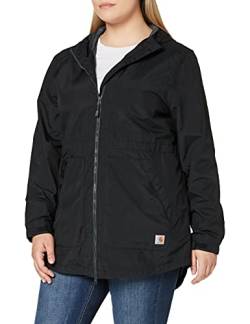 Carhartt Damen Rain Defender® Relaxed Fit, leichter Mantel, Schwarz, XL von Carhartt