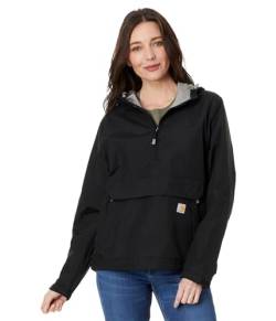 Carhartt Damen Rain Defender Loose Fit Leightweight Packable Anorak, Farbe: Black, Größe: XS von Carhartt