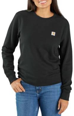 Carhartt Damen Sweatshirt French Terry, Farbe:Black, Größe:S von Carhartt