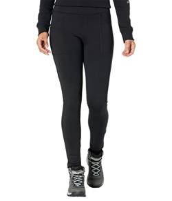 Carhartt Force-Leggings für Damen, enganliegend, schwer, gefüttert, Größe L, Schwarz, Schwarz, Large Hoch von Carhartt