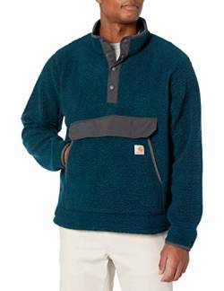 Carhartt Herren 104991 Relaxed Fit Fleece Pullover, Night Blue Heather, Medium von Carhartt