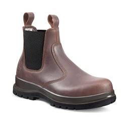 Carhartt Herren Carter Rugged Flex® S3-Chelsea-Sicherheitsstiefel, Dunkelbraun, 40 von Carhartt