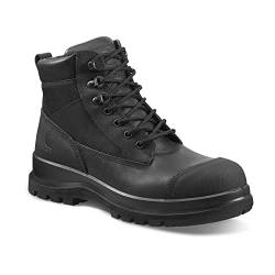 Carhartt Herren Detroit Rugged Flex® 15 cm hoher S3-Sicherheitsstiefel, Schwarz, 40 von Carhartt