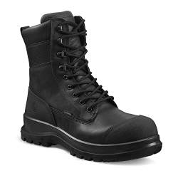 Carhartt Herren Detroit Rugged Flex® Wasserfester, 20 cm hoher S3-Sicherheitsstiefel, Schwarz, 46 von Carhartt