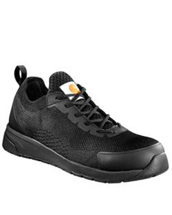 Carhartt Herren Force Cmd3441 Oxford Nano Comp Zehenkappe, antistatisch, ableitend, 7,6 cm BAU-Stiefel, schwarz, 43 EU von Carhartt