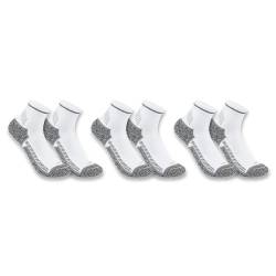 Carhartt Herren Force Midweight 3er-Pack Socken, Weiss/opulenter Garten, X-Large von Carhartt