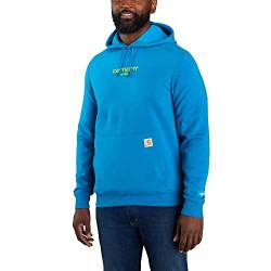 Carhartt Herren Kapuzenpullover Lightweight Logo Graphic, Farbe: Marine Blue, Größe: M von Carhartt