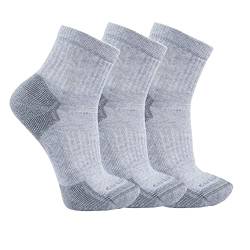 Carhartt Herren Mittelschwere Baumwollmischgewebe, 3 Stück Socken, grau, X-Large von Carhartt