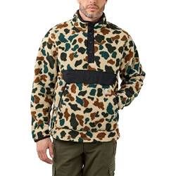 Carhartt Herren Relaxed Fit Fleece Pullover Sweater, 1972 Duck Camo, XXL EU von Carhartt