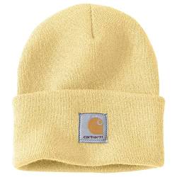 Carhartt Herren Strickmütze mit Umschlag Beanie Hat, Pale Sun, Einheitsgröße von Carhartt