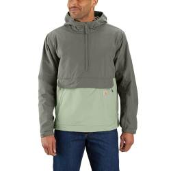 Carhartt Herren Übergangsjacke Lightweight Packable Anorak, Farbe:tender green/dusty olive, Größe:XL von Carhartt