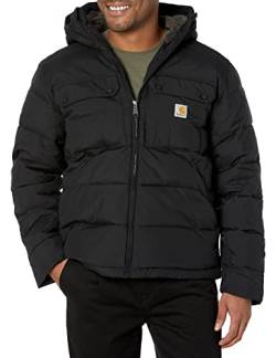 Carhartt Herren Winterjacke Loose Fit Midweight Insulated, Farbe:Black, Größe:S von Carhartt