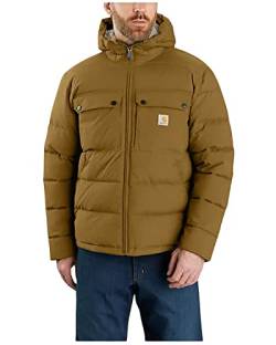 Carhartt Herren Winterjacke Loose Fit Midweight Insulated, Farbe:Oak Brown, Größe:XL von Carhartt