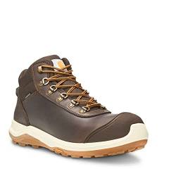 Carhartt Herren Wylie Rugged Flex Waterproof S3 Safety Construction Boot, Dark Brown, 36 EU von Carhartt