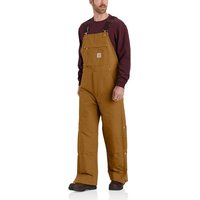 Carhartt Latzhose Carhartt Herren Latzhose Loose Fit Firm Duck Winter Insulated Bib Overall von Carhartt