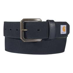 Carhartt Men's Casual Rugged Belts, Available in Multiple Styles, Colors & Sizes, Canvas Duck (Black), 34 von Carhartt