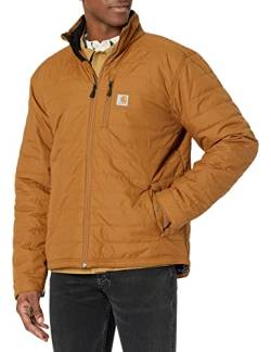Carhartt Men's Rain Defender® Relaxed Fit Lightweight Insulated Jacket, CARHARTT® BROWN, S von Carhartt