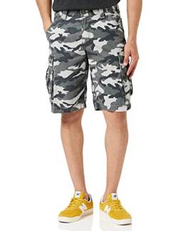 Carhartt Mens Cargo Shorts, Rugged Grey Camo, W30 von Carhartt