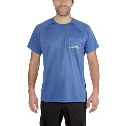 Carhartt Mens Force Fishing Graphic Short-Sleeve T-Shirt, Federal Blue, L von Carhartt
