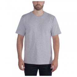 Carhartt - Non-Pocket Short Sleeve - T-Shirt Gr S grau von Carhartt