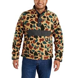 Carhartt Men's Relaxed Fit Fleece Pullover Sweater, 1972 Duck CAMO, M von Carhartt