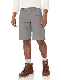 Carhartt Rugged Flex Relaxed Fit Ripstop Cargo Work Short, Steel, W30 von Carhartt