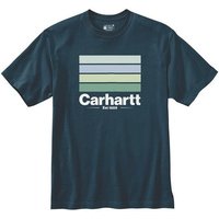 Carhartt T-Shirt Carhartt Line Graphic T-Shirt dunkelblau von Carhartt