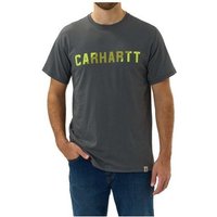 Carhartt T-Shirt Carhartt Logo T-Shirt Grau von Carhartt