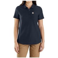 Carhartt T-Shirt Carhartt Shortsleeve Polo Marineblau von Carhartt