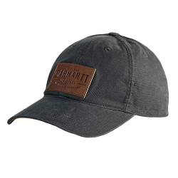 Carhartt Unisex-Adult Rigby Stretch Fit Leatherette Patch Baseball Cap, Peat, L/XL von Carhartt