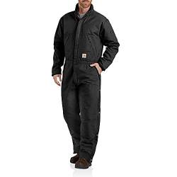 Carhartt Washed Duck Insulated Coverall, Farbe: Black, Größe: XL von Carhartt